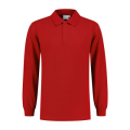 Heren Polo Lange Mouw Santino London Rood